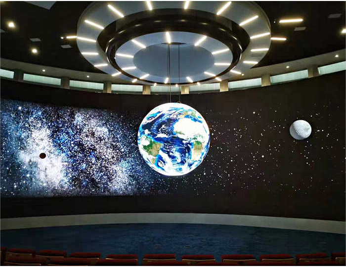 Science Museum-Spherical screen